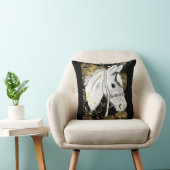 Golden Horse (Mum Stanworth)  クッション (椅子)