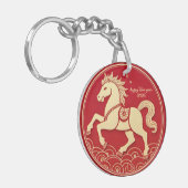 Golden Horse Red Chinese New Year 2026  キーホルダー (正面左)