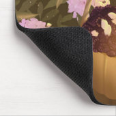 Golden Hour Blackberry Basket Mouse Pad マウスパッド (コーナー)