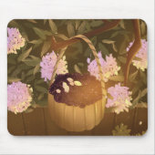 Golden Hour Blackberry Basket Mouse Pad マウスパッド (正面)