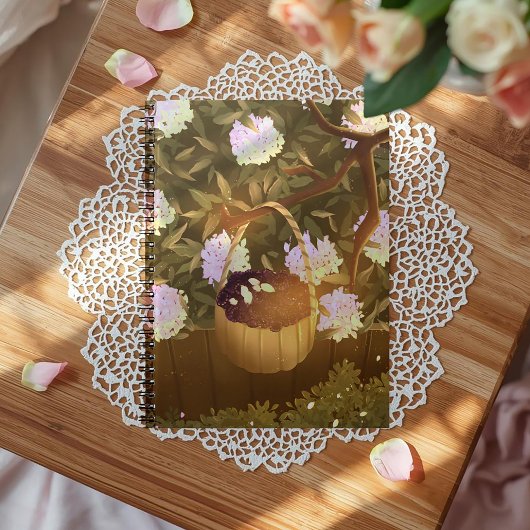 Golden Hour Blackberry Basket Notebook ノートブック