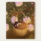 Golden Hour Blackberry Basket Planner プランナー手帳 (裏面)