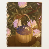 Golden Hour Blueberry Basket Planner プランナー手帳 (正面)