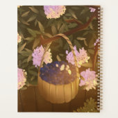 Golden Hour Blueberry Basket Planner プランナー手帳 (裏面)