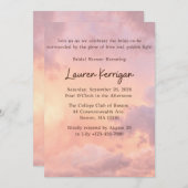 Golden Hour Bridal Shower Invitation 招待状 (正面/裏面)