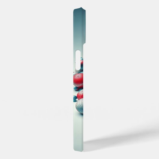 Golden Hour Cityscape Phone Case - Isometric 3D  Case-Mate iPhoneケース (裏面 / 右)