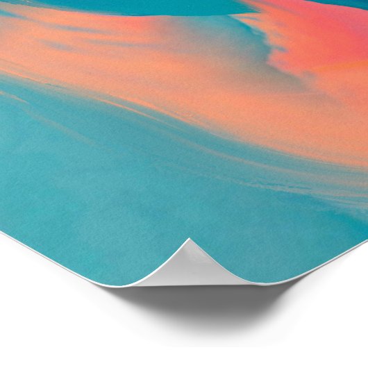 Golden Hour In August Version 2 ポスター (角)