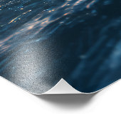 Golden Hour Ocean Waves Crashing on Rocks Sunset フォトプリント (角)