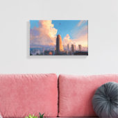 Golden Hour, Rising キャンバスプリント (インサイチュ (リビング))