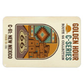 Golden Hour Route 66 C-Series | New Mexico マグネット (横)