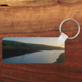 Golden Hour Serenity at Baitings Reservoir キーホルダー