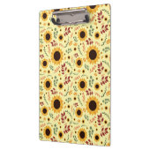 Golden Hour Sunflower | Standard クリップボード (左)