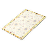 Golden Hour Sunflower | Standard Tear-Off Memo ノートパッド (アングル)