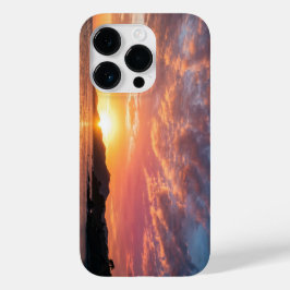 Golden Hour Sunset Sky Landscape iPhone Case Case-Mate iPhone 14 Proケース