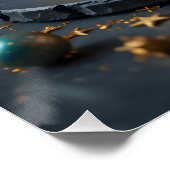 Golden Hourglass Elegance ポスター (コーナー)