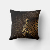 Golden Jaguar Pattern           クッション (裏面)