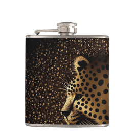 Golden Jaguar Pattern           フラスク