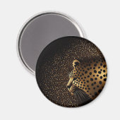 Golden Jaguar Pattern           マグネット (正面/裏面)