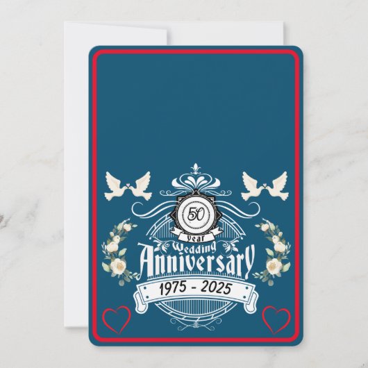 Golden Jubilee 50th Anniversary 2写真招待 シーズンカード (正面)