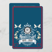 Golden Jubilee 50th Anniversary 2写真招待 シーズンカード (正面/裏面)