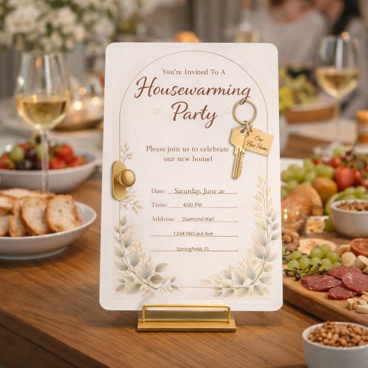 Golden Key Gathering Invitation 招待状