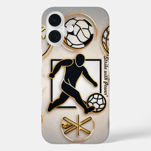 "Golden Kickoff" Case-Mate iPhoneケース (裏面)