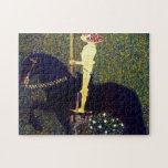 Golden Knight, Gustav Klimt ジグソーパズル<br><div class="desc">Gustav Klimt (July 14, 1862 – February 6, 1918) was an Austrian symbolist painter and one of the most prominent members of the Vienna Secession movement. Klimt is noted for his paintings, murals, sketches, and other objets d'art. In addition to his figurative works, which include allegories and portraits, he painted...</div>