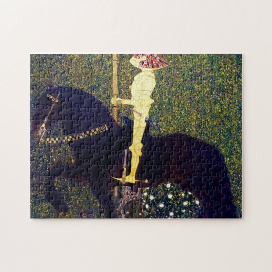 Golden Knight, Gustav Klimt ジグソーパズル (横)