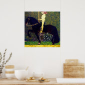 Golden Knight, Gustav Klimt ポスター (キッチン)