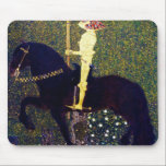 Golden Knight, Gustav Klimt マウスパッド<br><div class="desc">Gustav Klimt (July 14, 1862 – February 6, 1918) was an Austrian symbolist painter and one of the most prominent members of the Vienna Secession movement. Klimt is noted for his paintings, murals, sketches, and other objets d'art. In addition to his figurative works, which include allegories and portraits, he painted...</div>