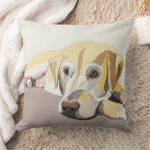 Golden Labrador  クッション (ブランケット)