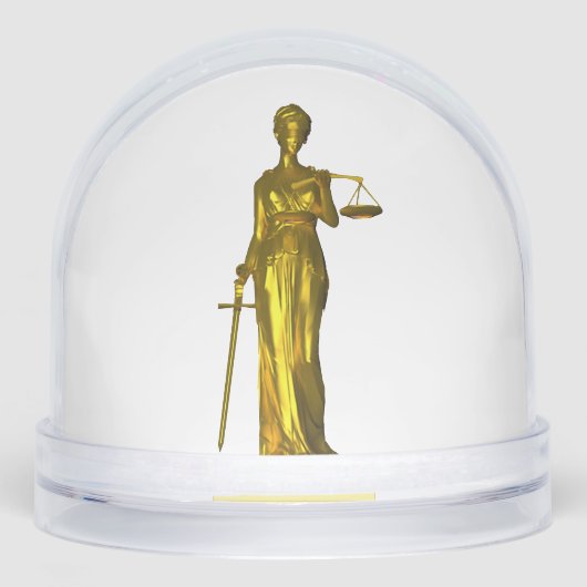 Golden Lady Justice on White (正面)
