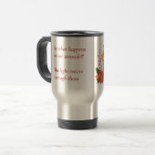Golden Lantern Mug | Inspirational Quote Mug トラベルマグ (正面左)