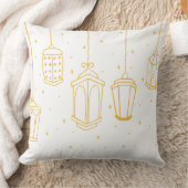 Golden Lanterns Pillow クッション (ブランケット)