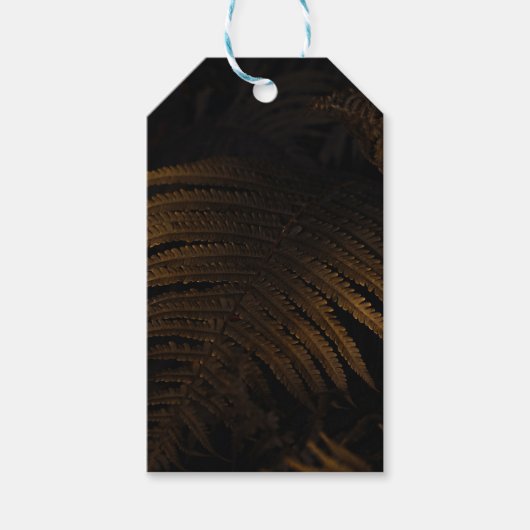 Golden leaf ギフトタグ (正面)