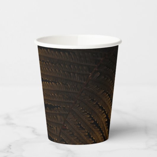 Golden leaf 紙コップ (左)