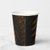 Golden leaf 紙コップ (右)