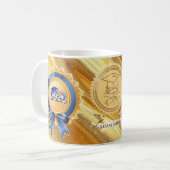 Golden Legacy" Graduation Mug – Class of 2026  コーヒーマグカップ (正面左)