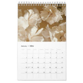 Golden Light calendar 2026 (small) カレンダー (1月 2026)