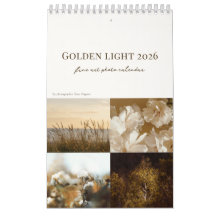 Golden Light calendar 2026 (small)