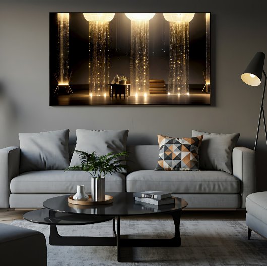 Golden Light Curtain ポスター