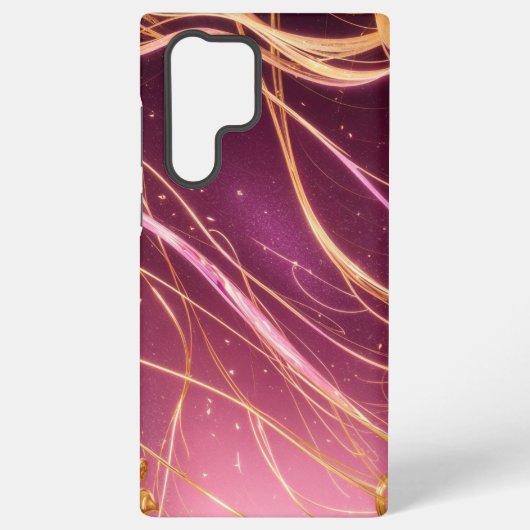 Golden Light Stream Phone Case Samsung Galaxyケース (裏面)