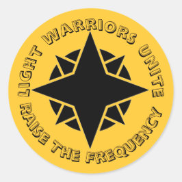 Golden Light Warriors Unite ラウンドシール