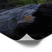 Golden Light Waterfall ポスター (角)