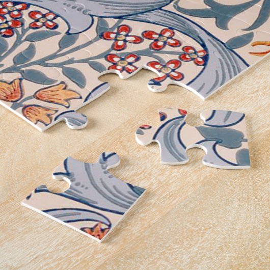 Golden Lily, William Morris ジグソーパズル (側面)