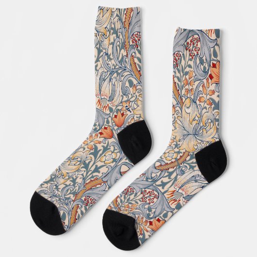 Golden Lily, William Morris ソックス (左)