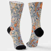 Golden Lily, William Morris ソックス (傾斜あり)