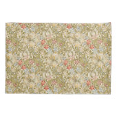 Golden Lily William Morris Classic Design Large 枕カバー (裏面)