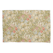 Golden Lily William Morris Classic Design Large 枕カバー (正面)