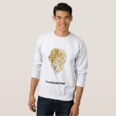 Golden Lion – Majestic Design スウェットシャツ (正面フル)